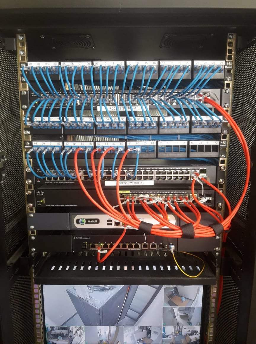 Structured cabling project photo 6
