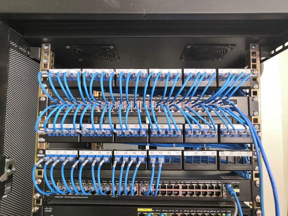 Structured cabling project photo 5